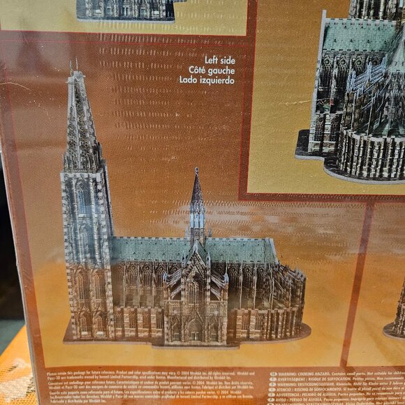 Wrebbrit Puzz 3D Cologne Cathredral 704 pcs Foam Puzzle - New & Sealed - Picture 6 of 11